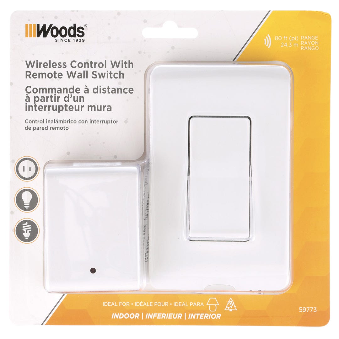 Indoor Wall Switch with Wireless Control