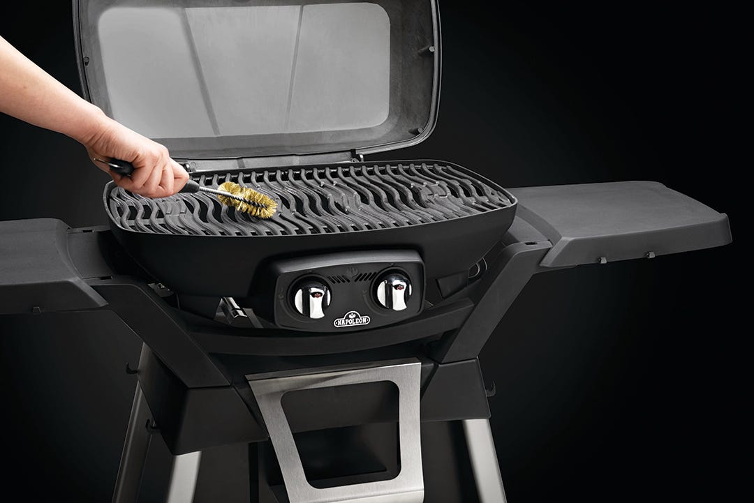 NAPOLEON Three Sided Grill Brush with Bottle Opener