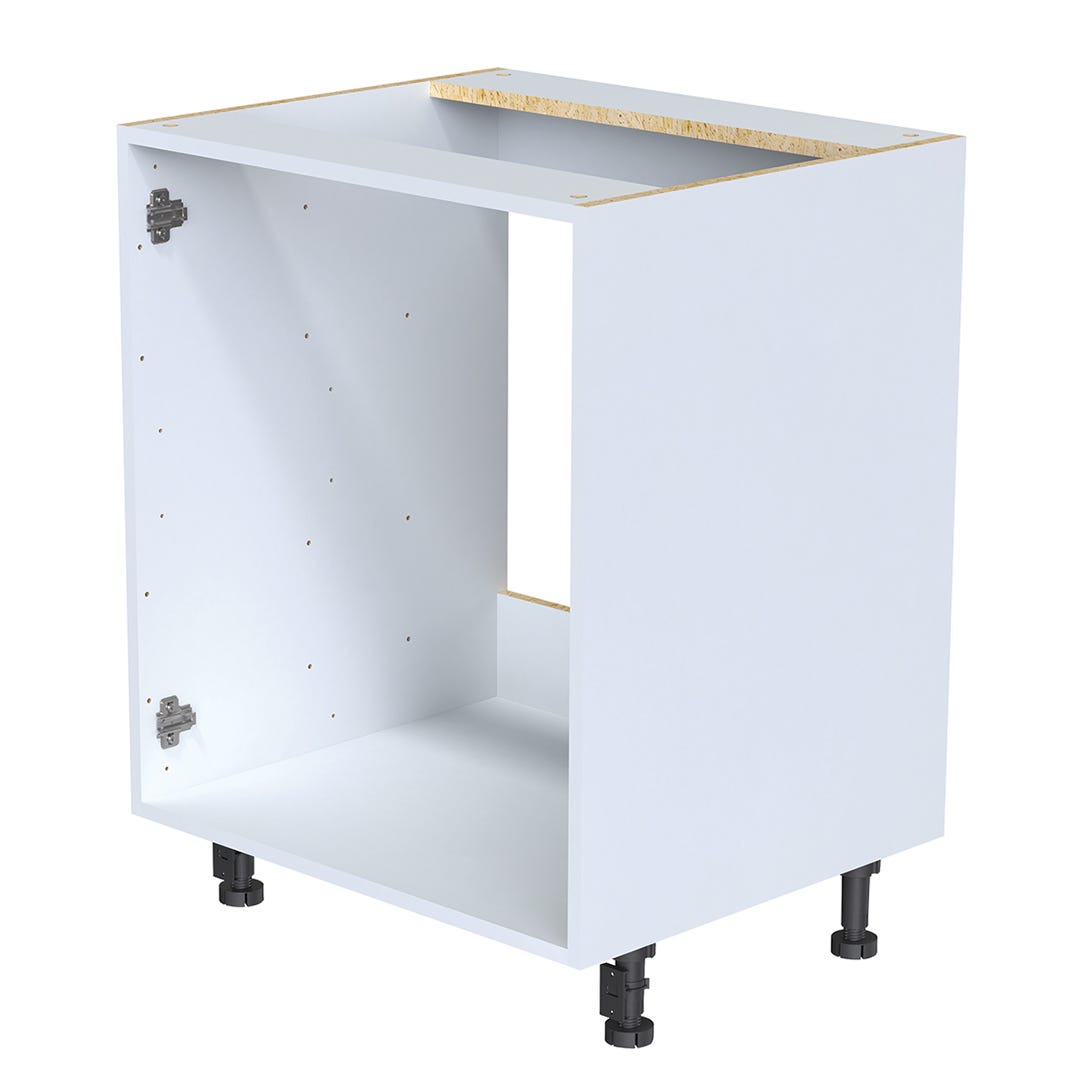 Modular Vanity Cabinet for 2 Doors, 24 in., White