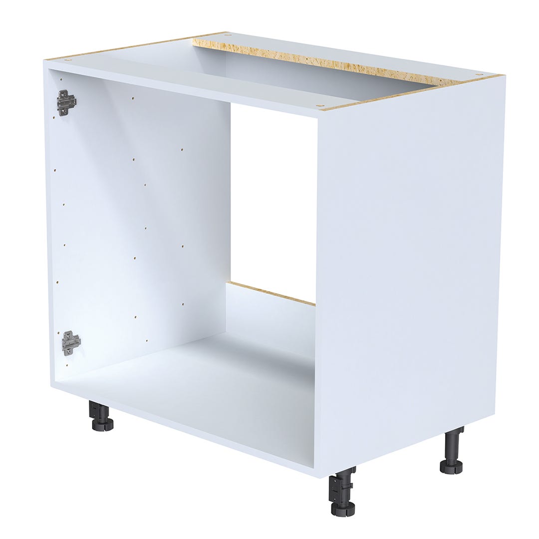 Modular Vanity Cabinet for 2 Doors, 30 in., White