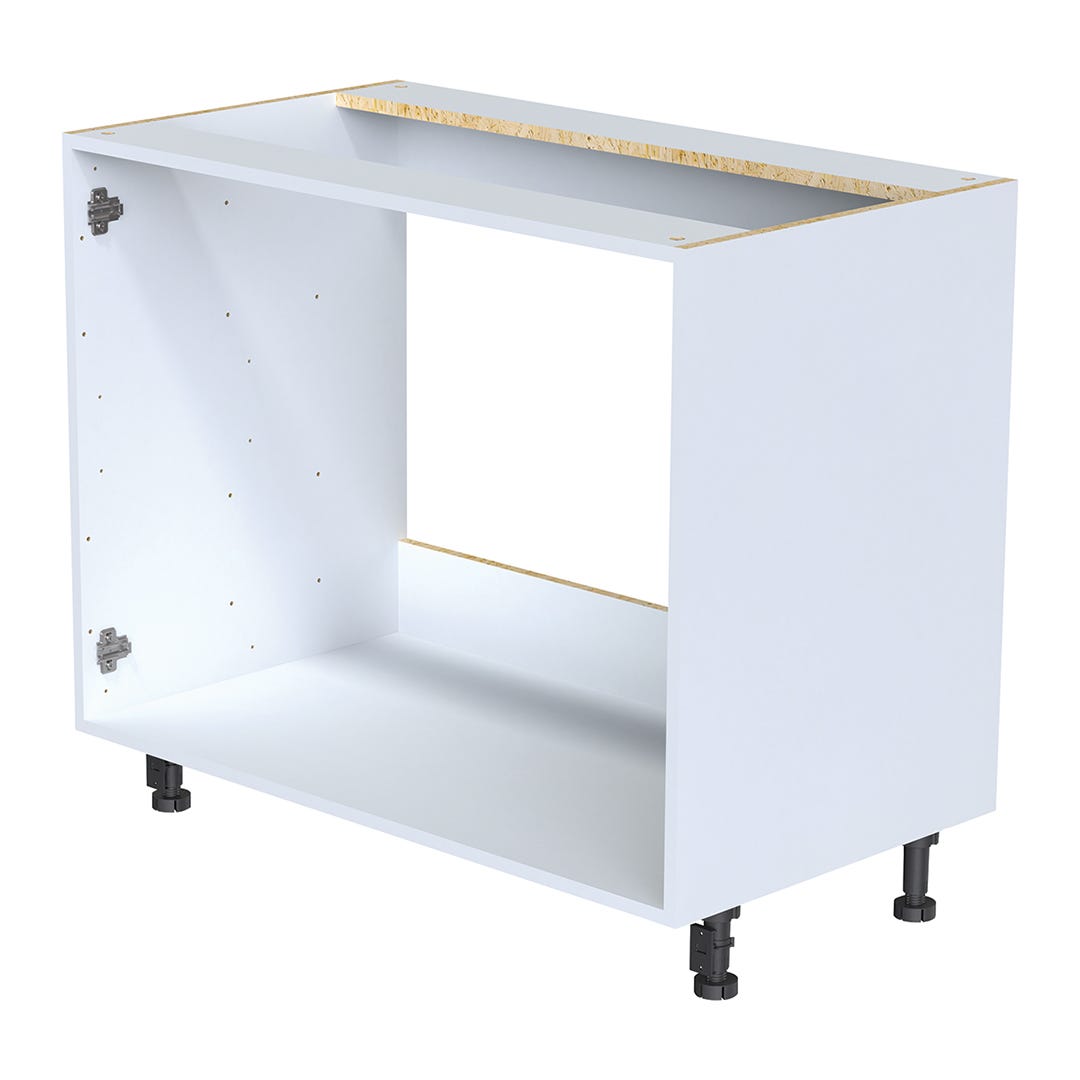 Modular Vanity Cabinet for 2 Doors, 36 in., White