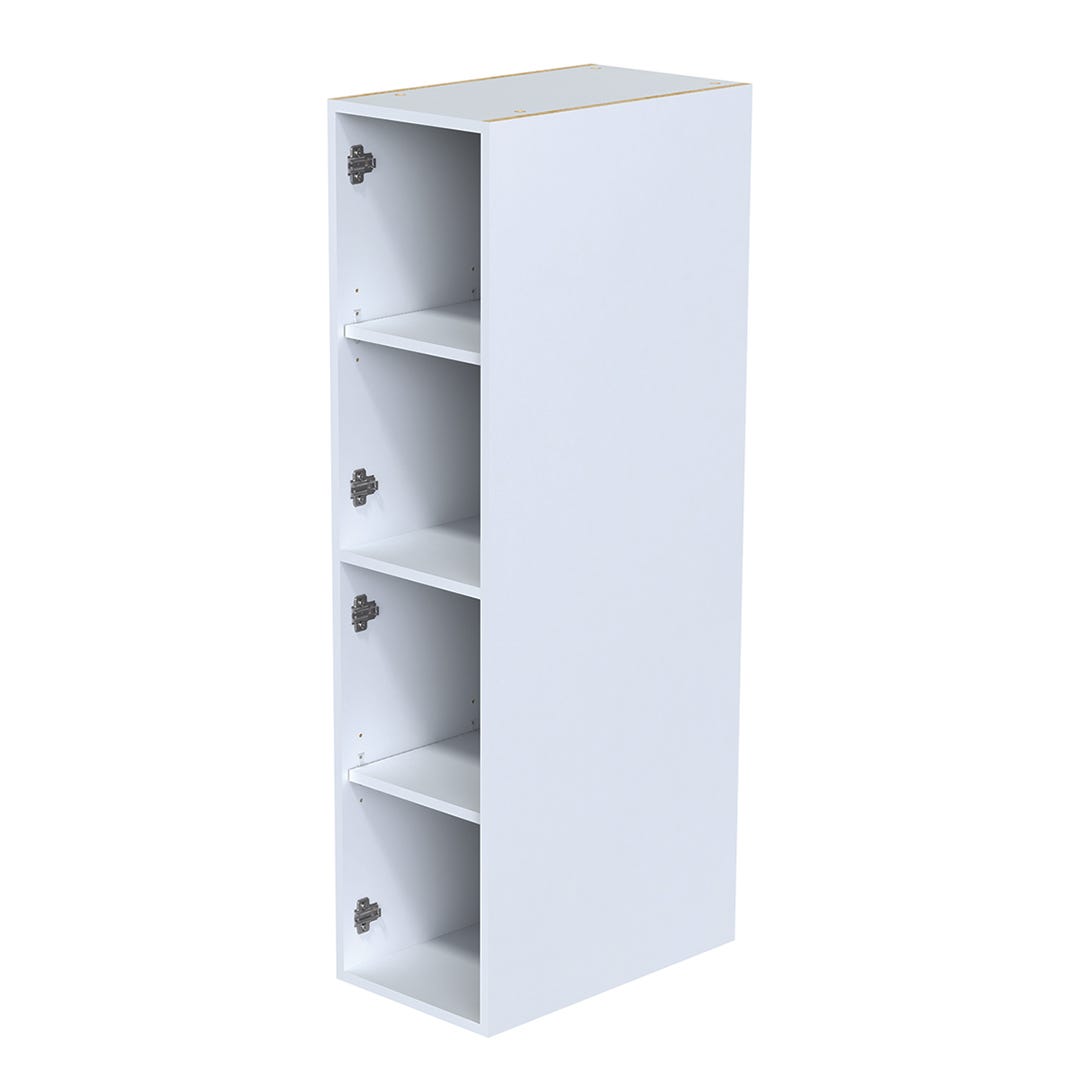 Modular Linen Cabinet for 2 Doors, 12 in., White
