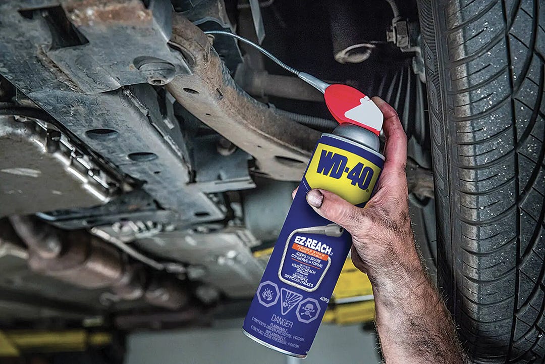WD-40 EZ Reach Multi-Purpose Lubricant Spray, 408 g