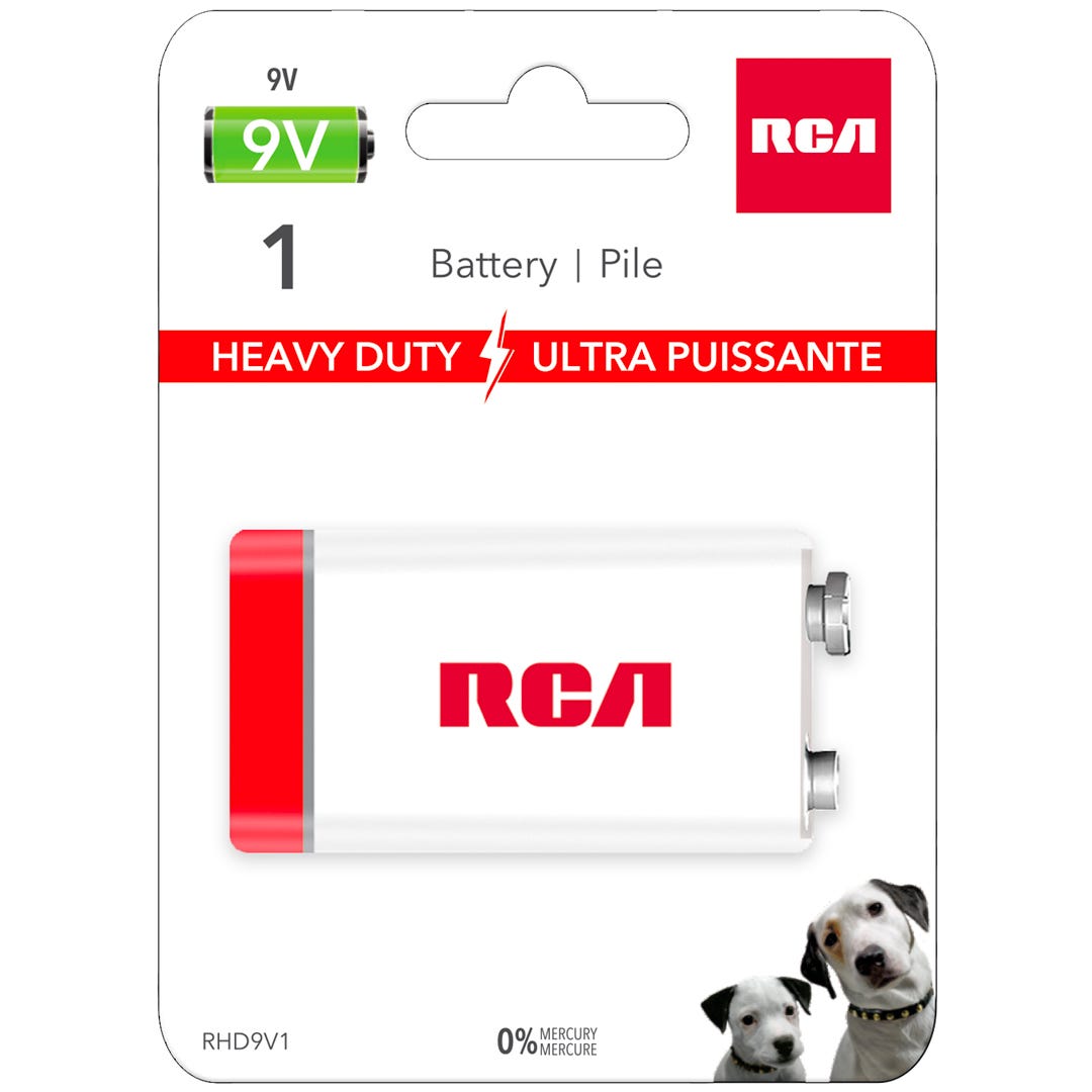 RCA Ultra Powerful Battery, 9V, 1/pack