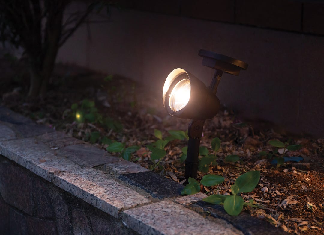 Solar Projector Picket, Black