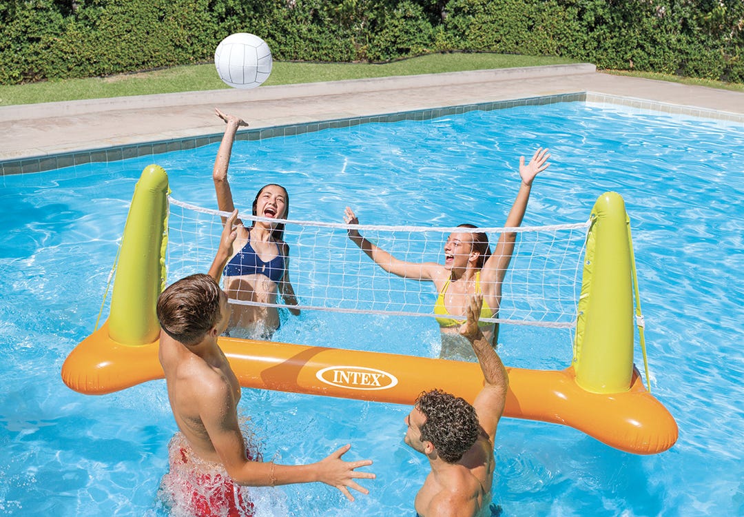 Inflatable Pool Volleyball Game, 25.5 in. x 23 in.