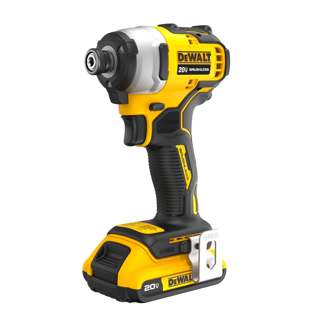 ATOMIC Impact Driver Kit, 20V MAX with Batteries and Charger, Brushless