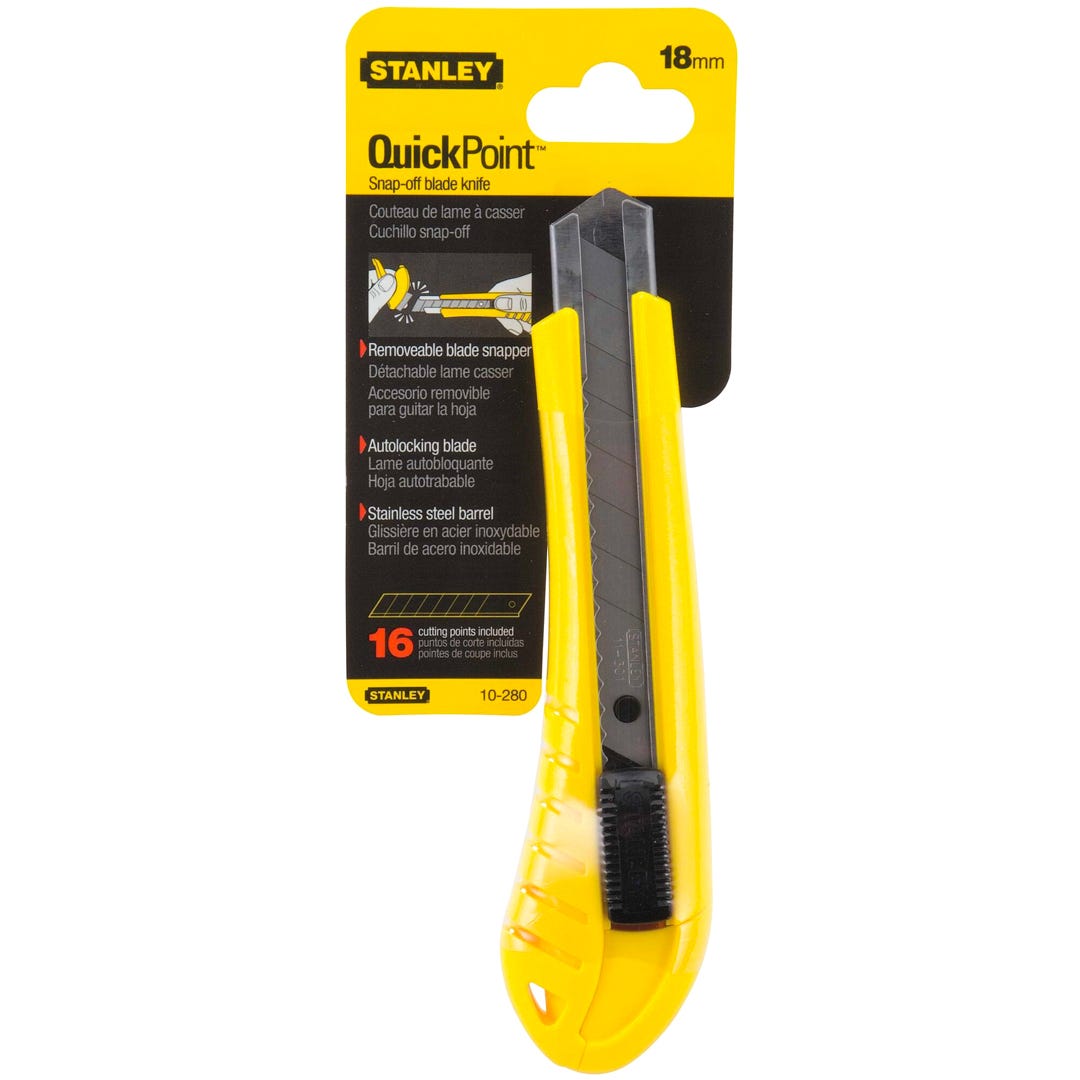 STANLEY Knife Snap Off 2 Blades