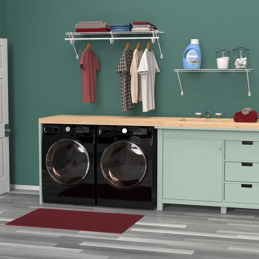All-in-One Hardware Kit, 12 in, for 6 ft./8 ft. Shelf
