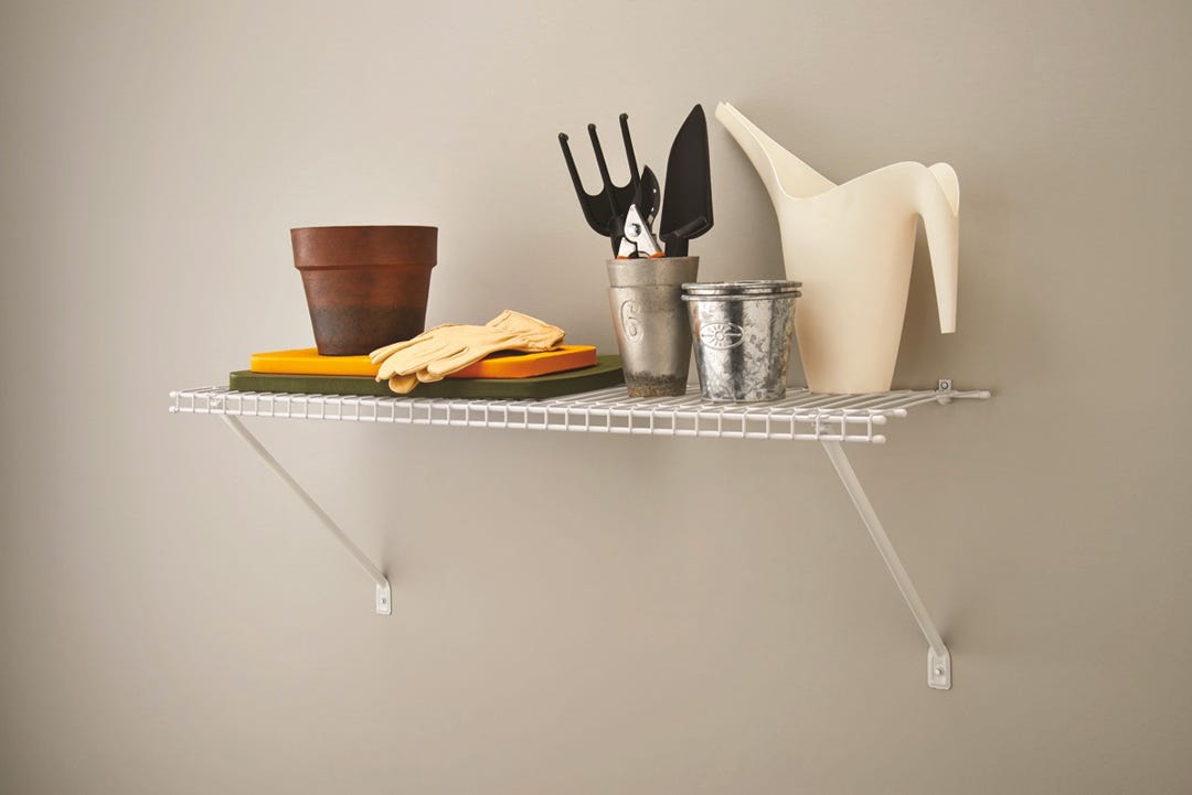 All-in-One Hardware Kit, 12 in., for 2 ft./4 ft. Shelf