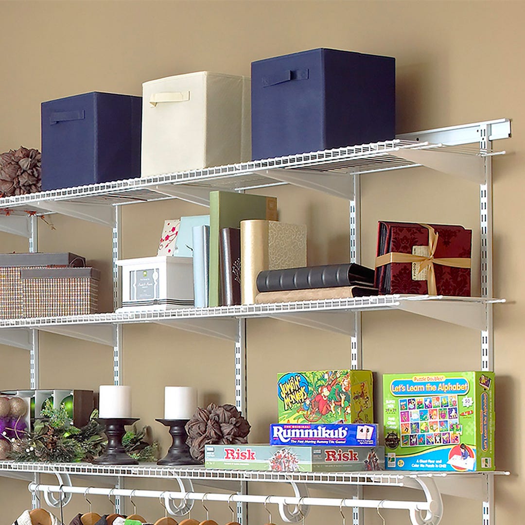 SUPER SLIDE Wire Shelf, 16 in. x 4 ft.