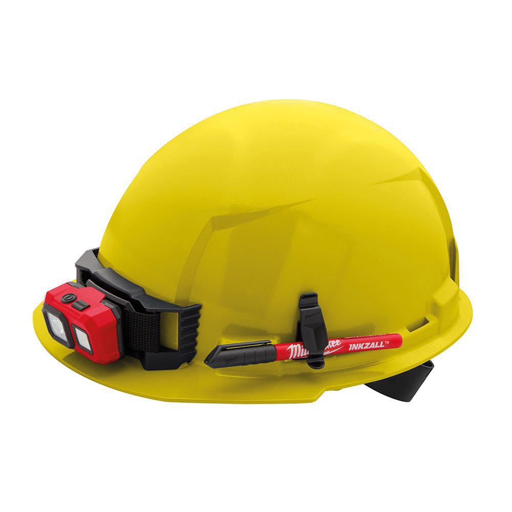 BOLT Front Brim Hard Hat, yellow