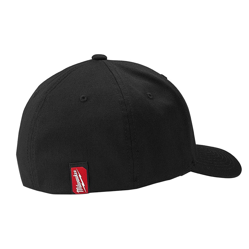 Fitted Hat MILWAUKEE, Black, L and XL