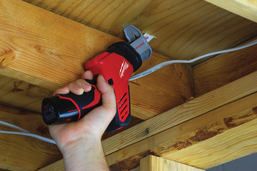 M12 Hackzall Reciprocating Saw, (Tool Only)