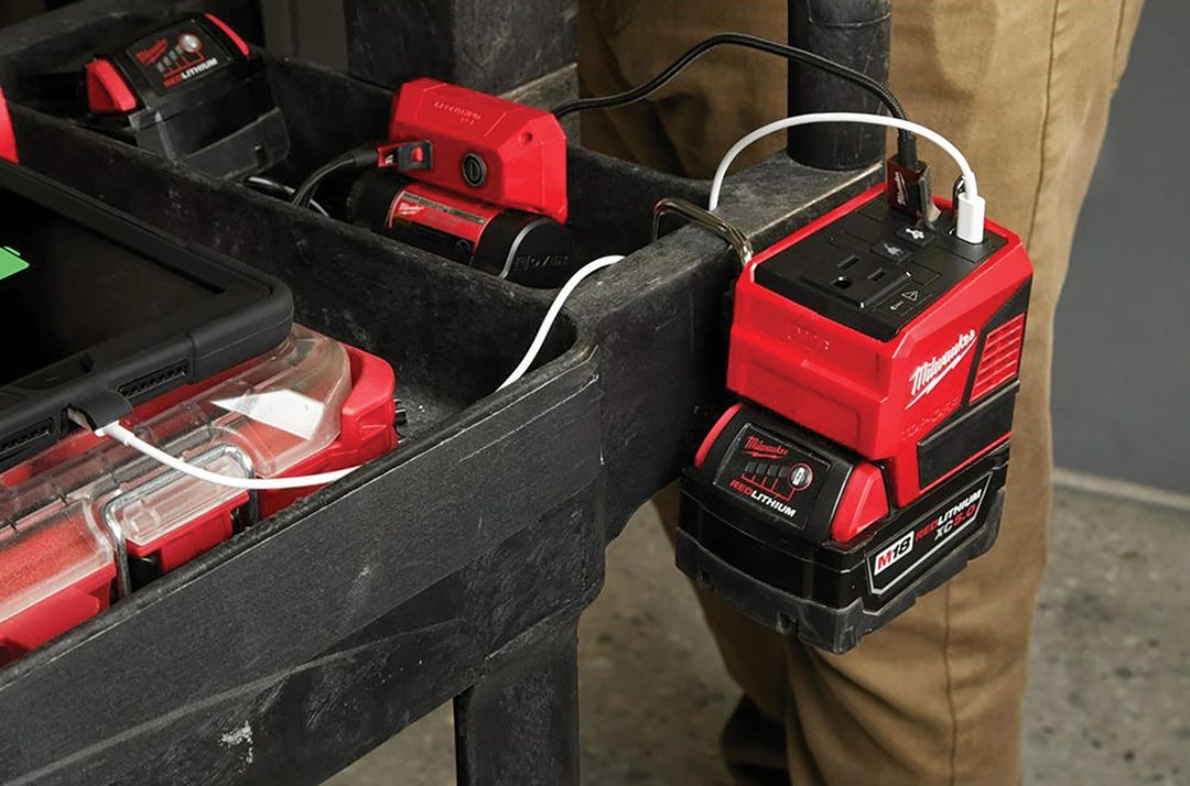 M18 Compact Inverter, 18V Lithium-Ion, for M18 batteries, 175 watts (Tool Only)