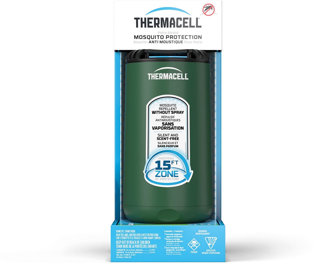 THERMACELL Portable Zone Insect Repellent, Green