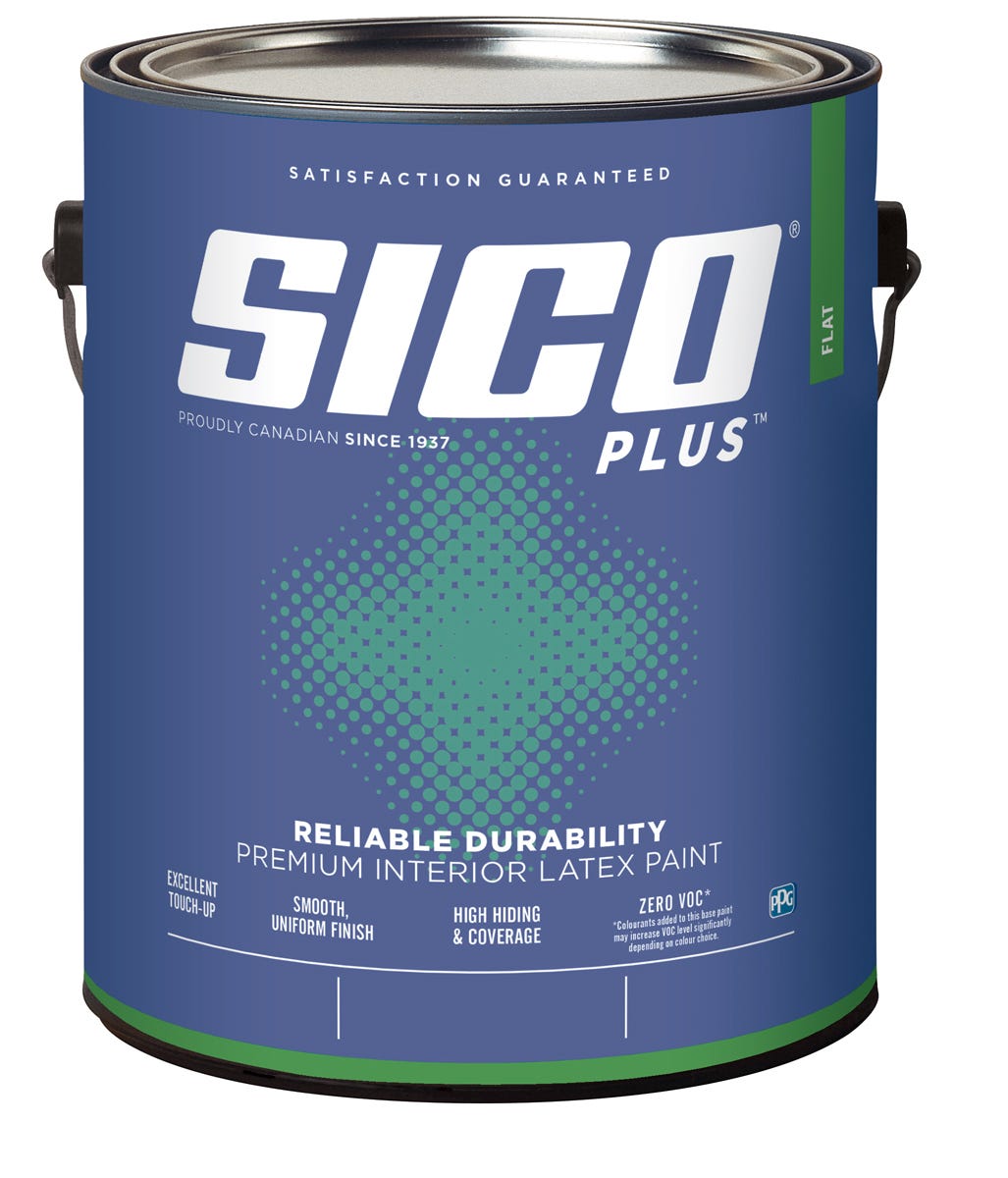 PLUS Paint, Interior, Semi-Gloss Finish, Medium Base, 3.43 L
