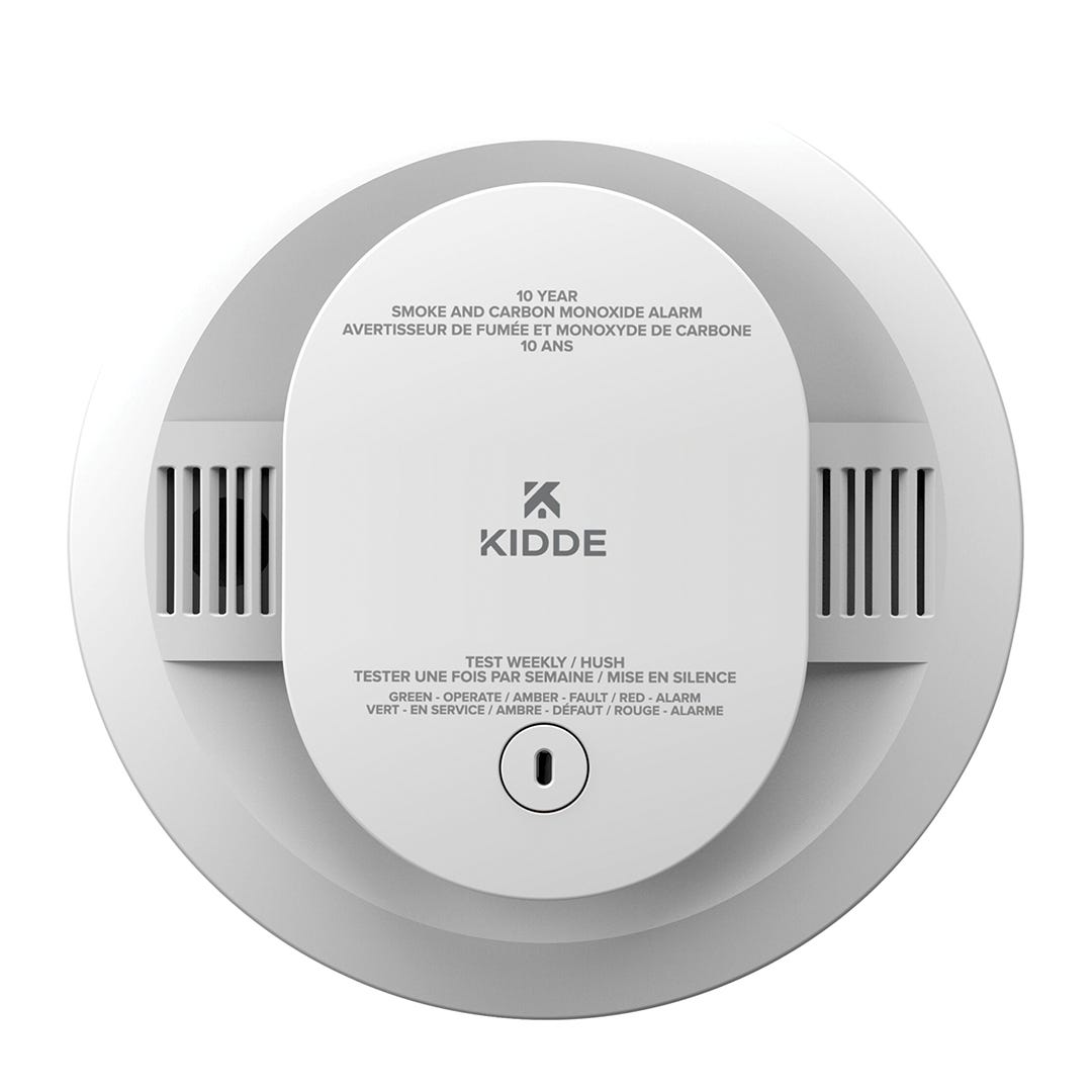 KIDDE Smoke and Carbon Monoxide Detector, Lithium Battery