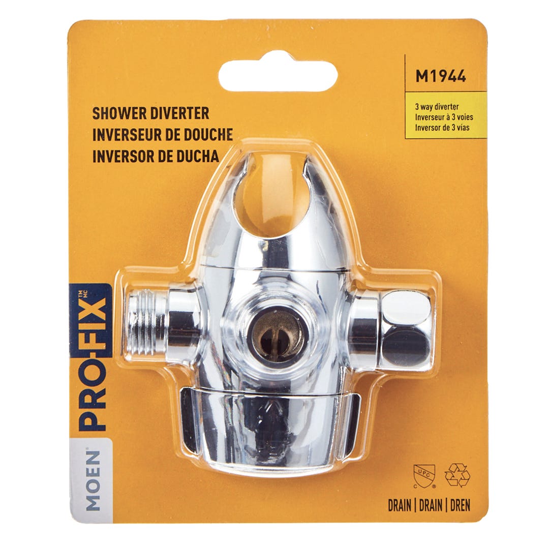 M-LINE Shower Diverter, Chrome