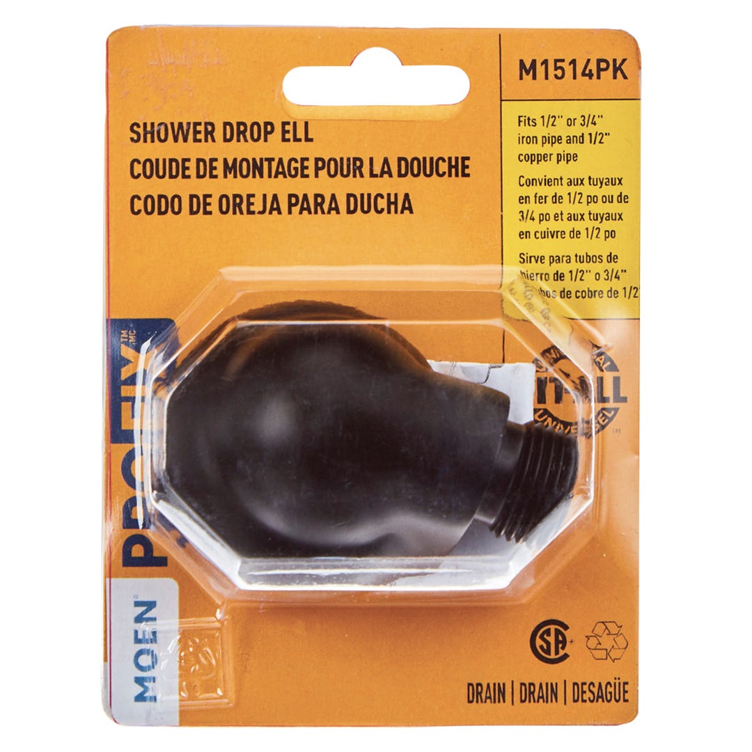 M-LINE Universal Mounting Elbow, Black