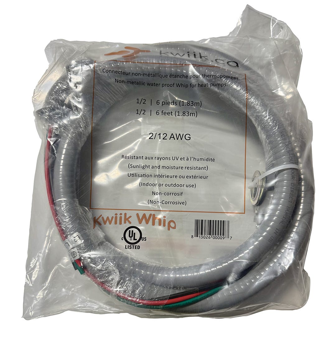 Heat Pump Electrical Whip