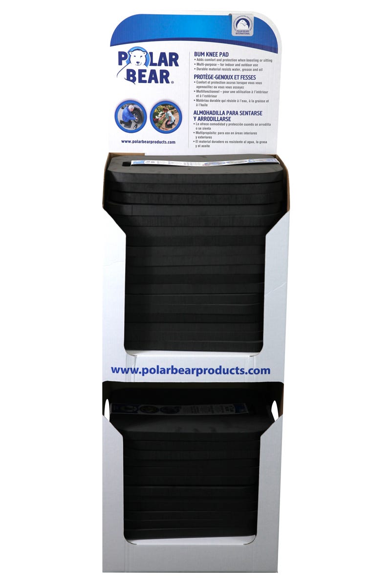 Foam Pad, 15 in. X 1 in. X 20 in., Black