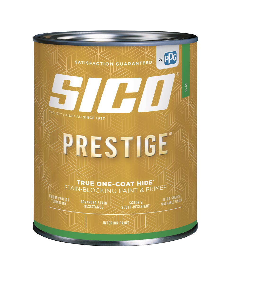 PRESTIGE Paint, Interior, Matte Finish, Neutral Base, 842 ml