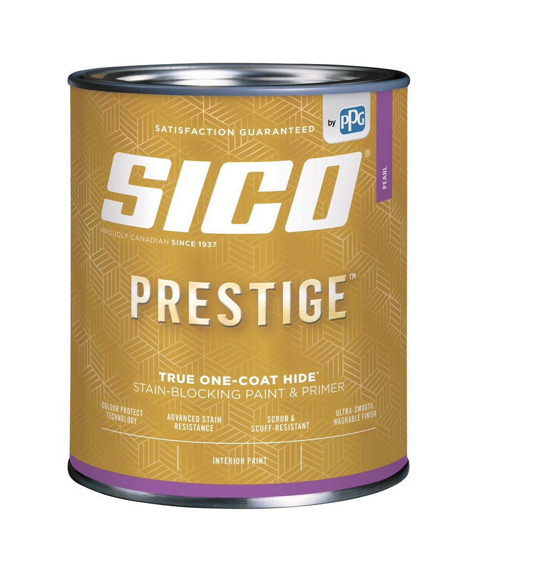 PRESTIGE Paint, Interior, Pearl Finish, Neutral Base, 842 ml