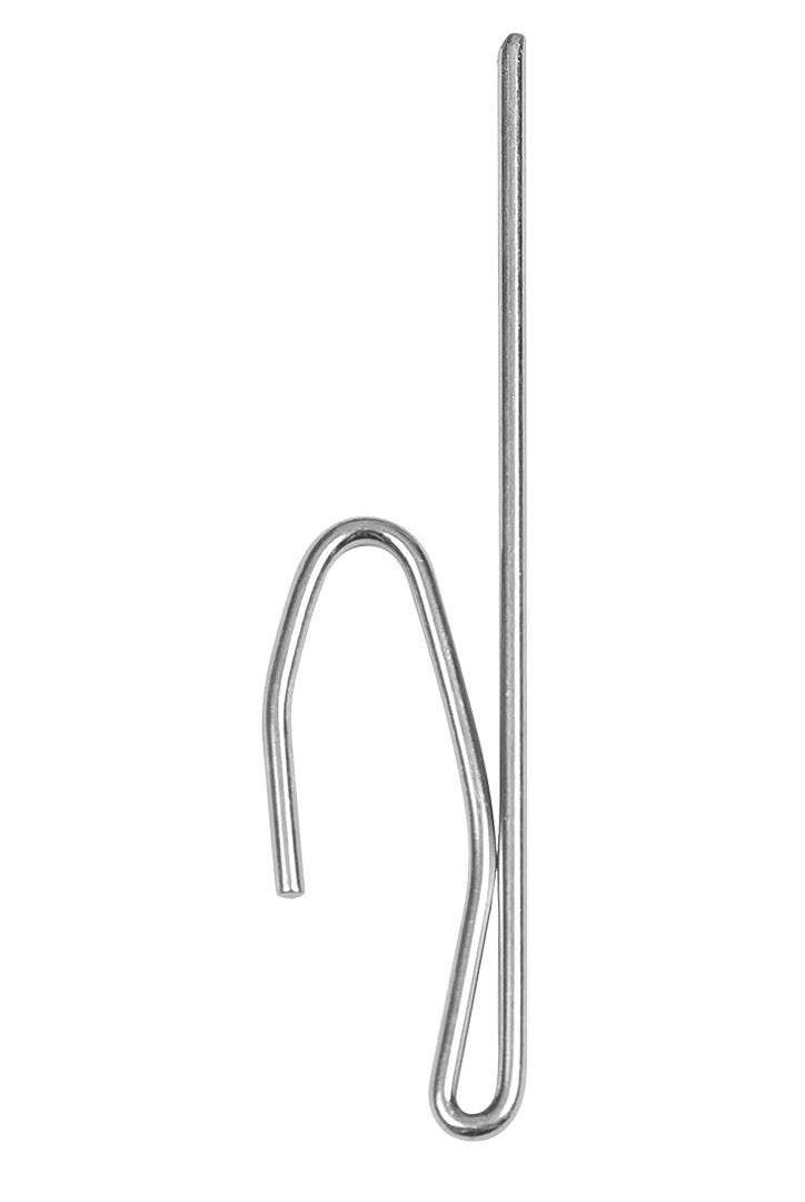 Long Curtain Hooks, 14/Pack