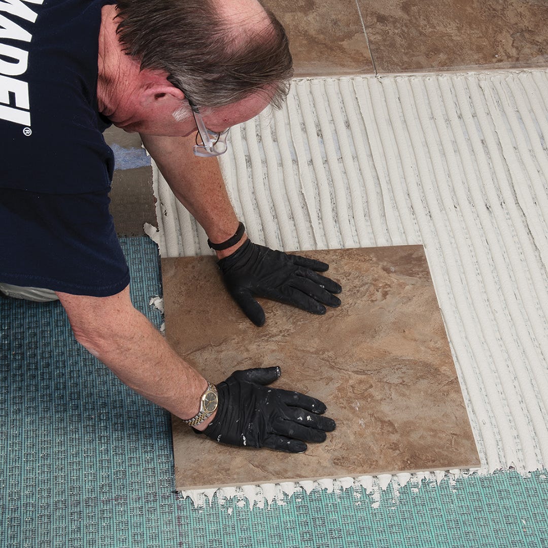 Large & Heavy Pro Tile Mortar, 50 lbs