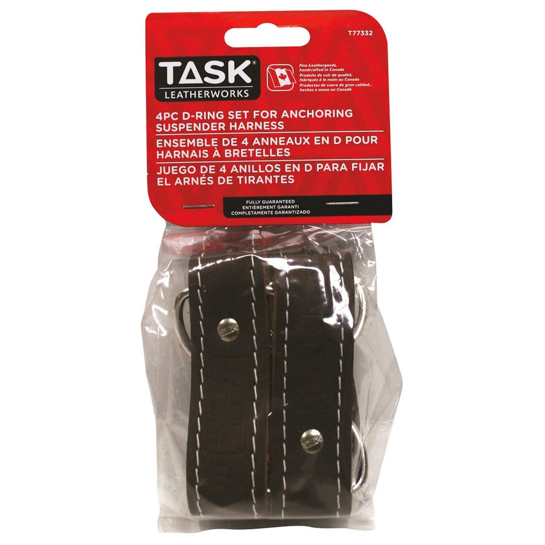 TASK Heavy Duty Leather Belt Loop with D-ring