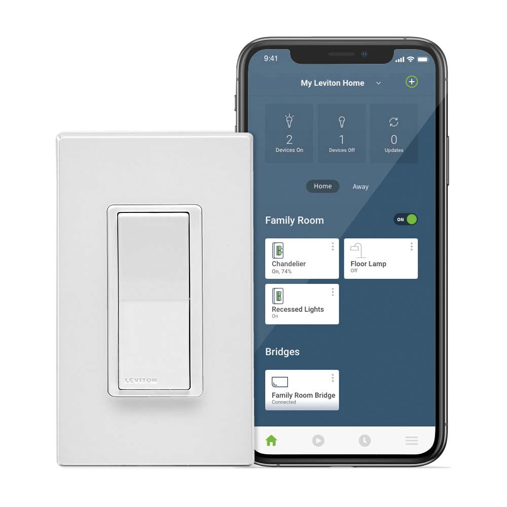 Wi-Fi DECORA SMART Switch, No Neutral