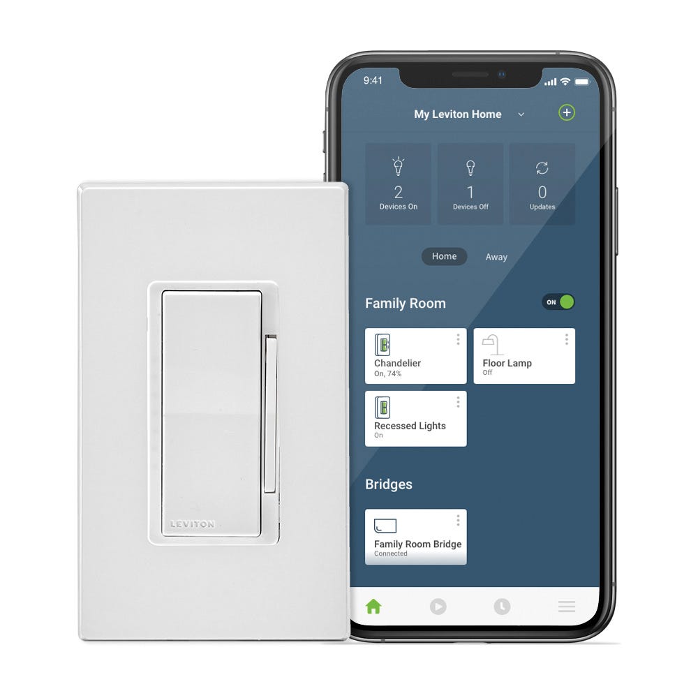 Wi-Fi DECORA SMART Dimmer, No Neutral