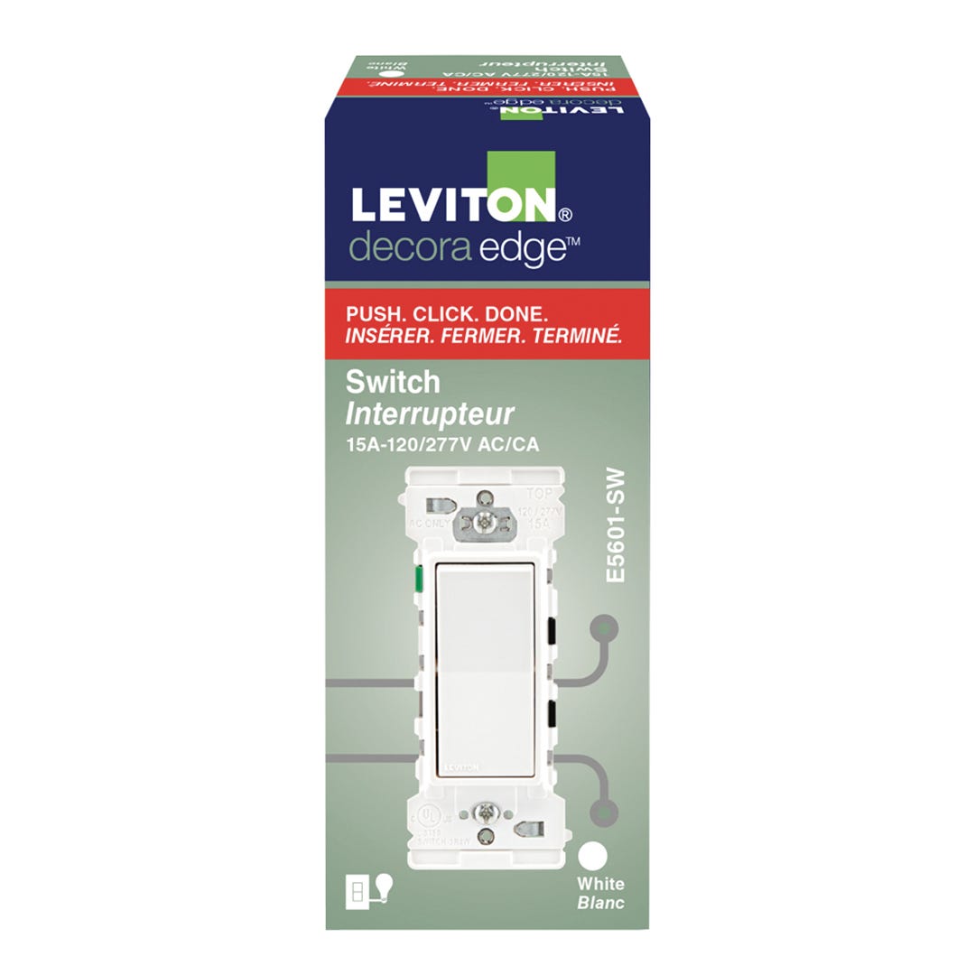 DECORA EDGE Single Pole Switch