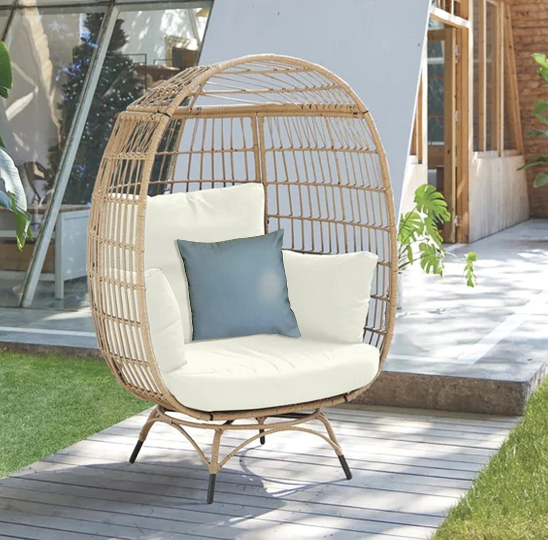 Outdoor Cushion in Solid Color, 18 in. x 18 in., Charcoal