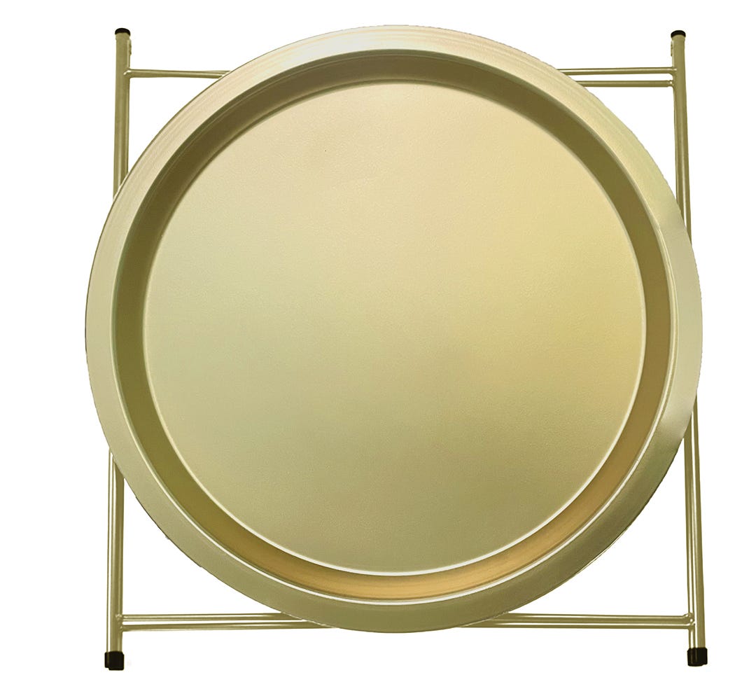 Small Folding Coffee Table, gold