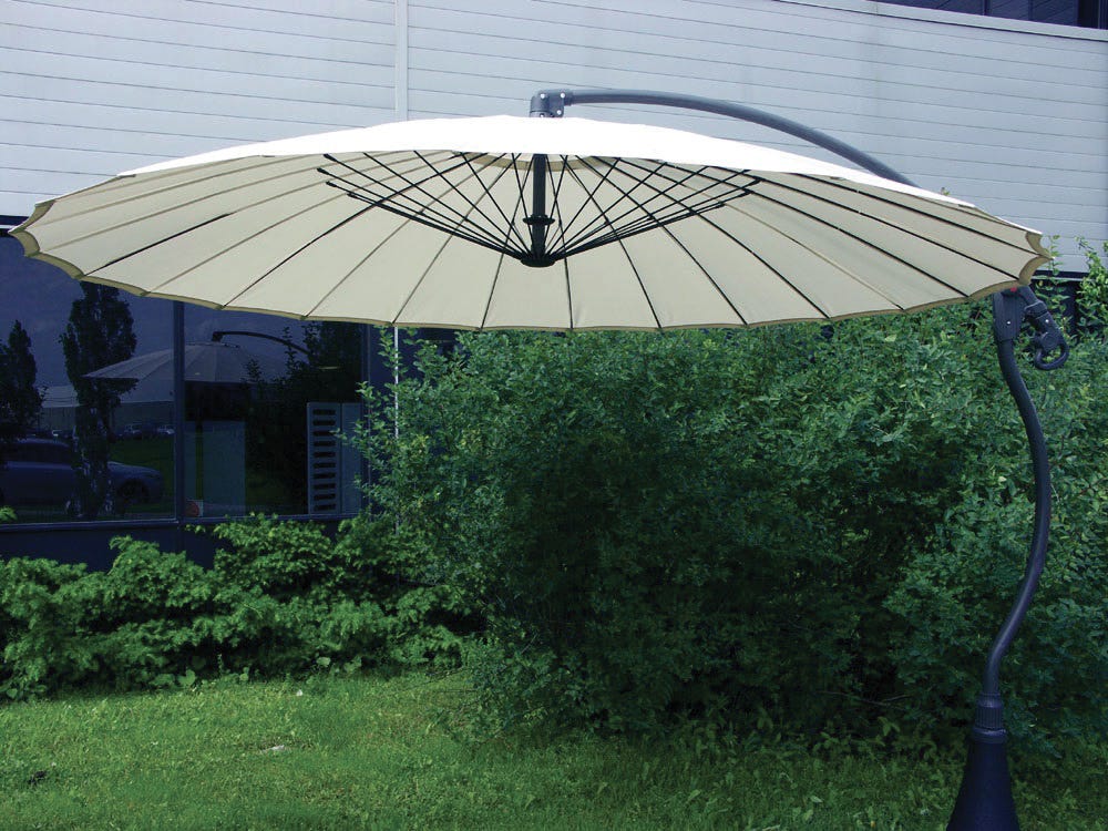 CATALONIA Offset Umbrella, 10 ft., beige