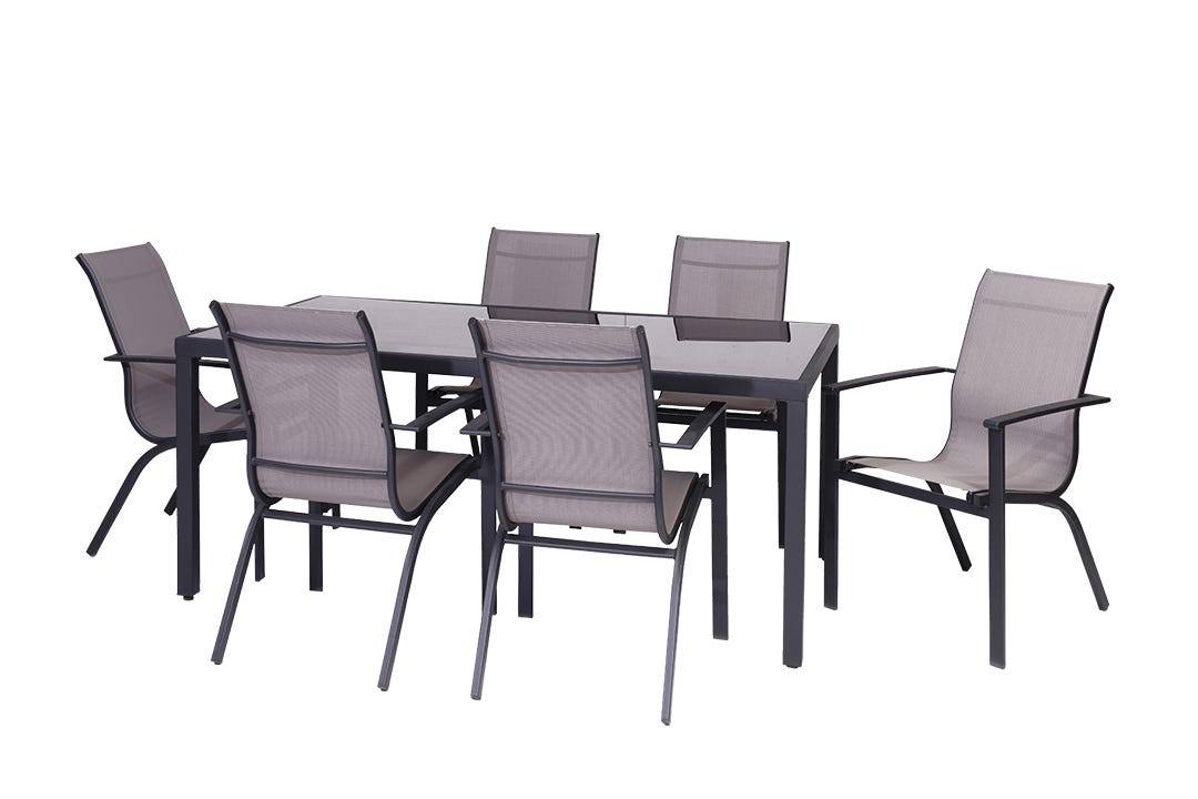 MAGNOLIA Chair, black/grey