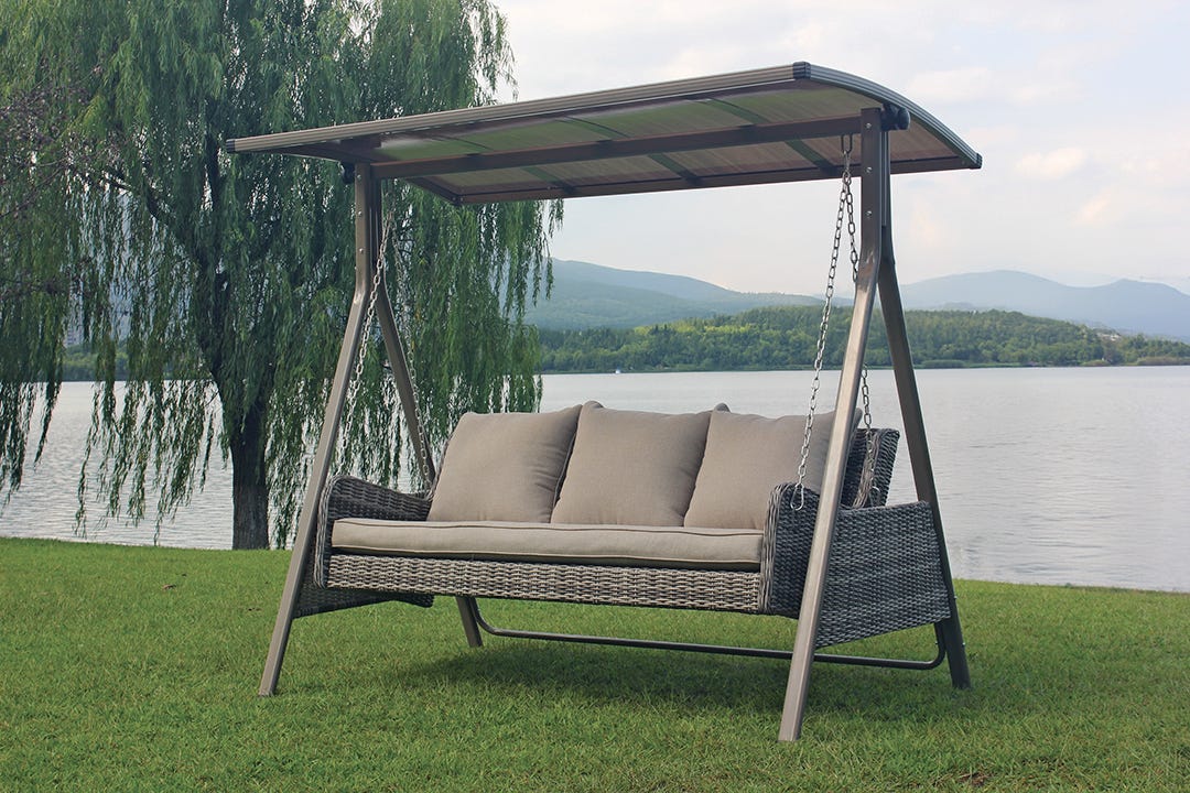 LEVIS Swing, 3-Seater, Beige