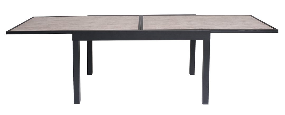 BARI Extendable Table, Black