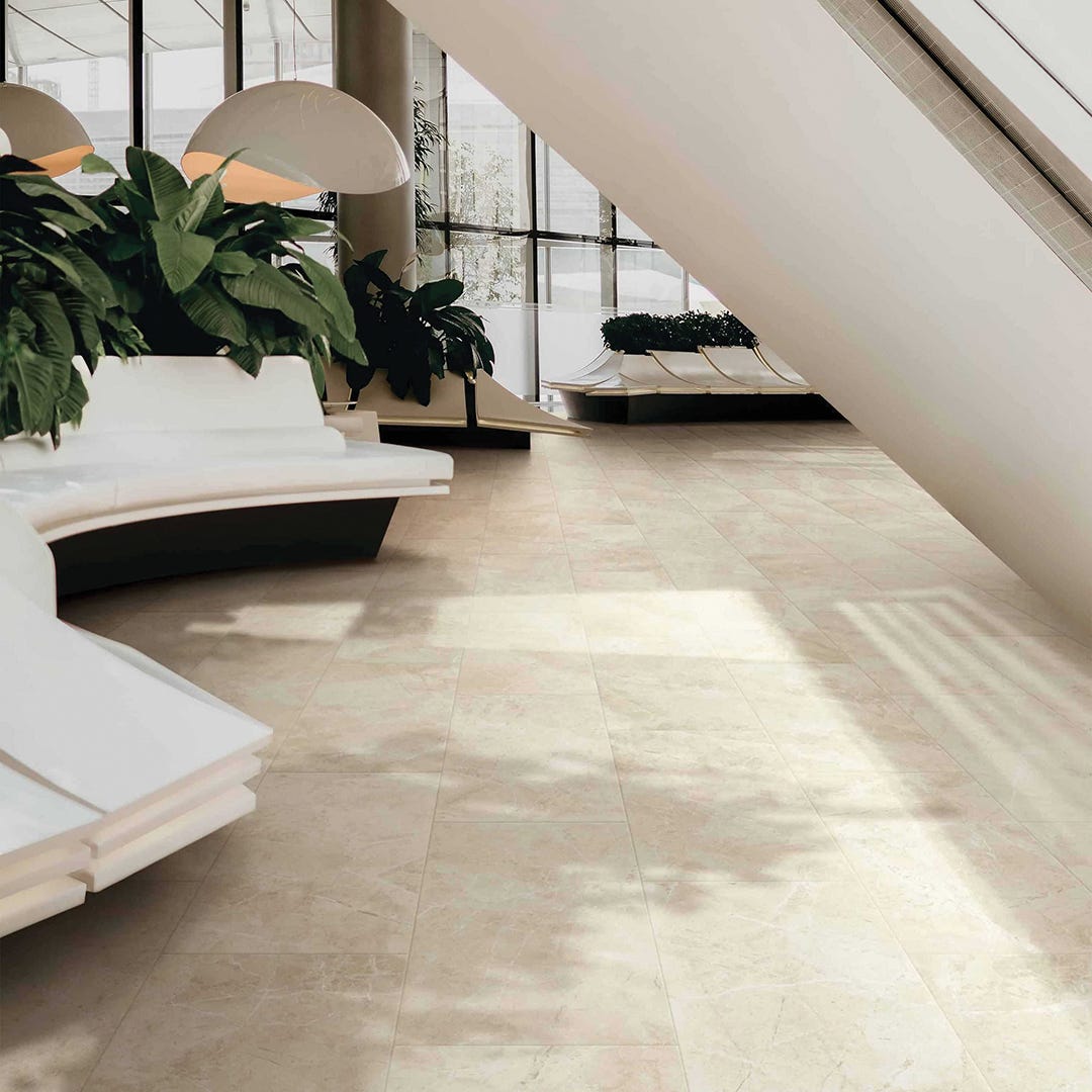 DISTRICY Porcelain Tile, 11.6 in. x 23.6 in., Crema