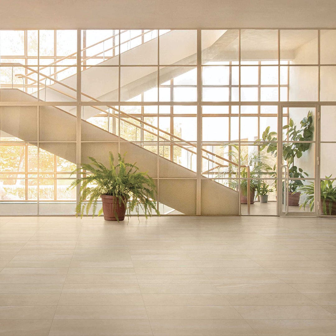 PECA Porcelain Tile, 11.6 in. x 23.6 in., Crema