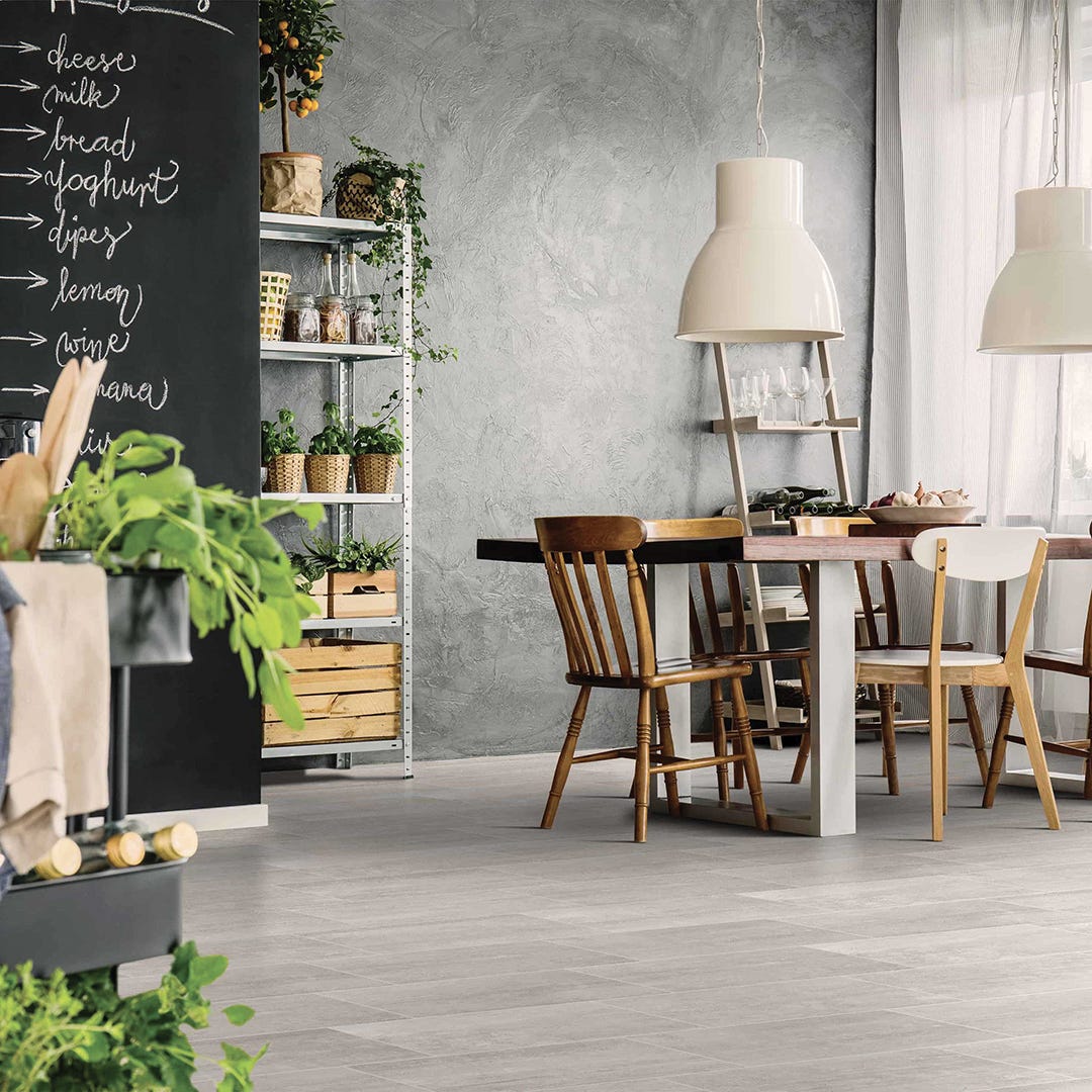 WESTIDE Porcelain Tile, 11.8 in. x 23.6 in., Matte Silver