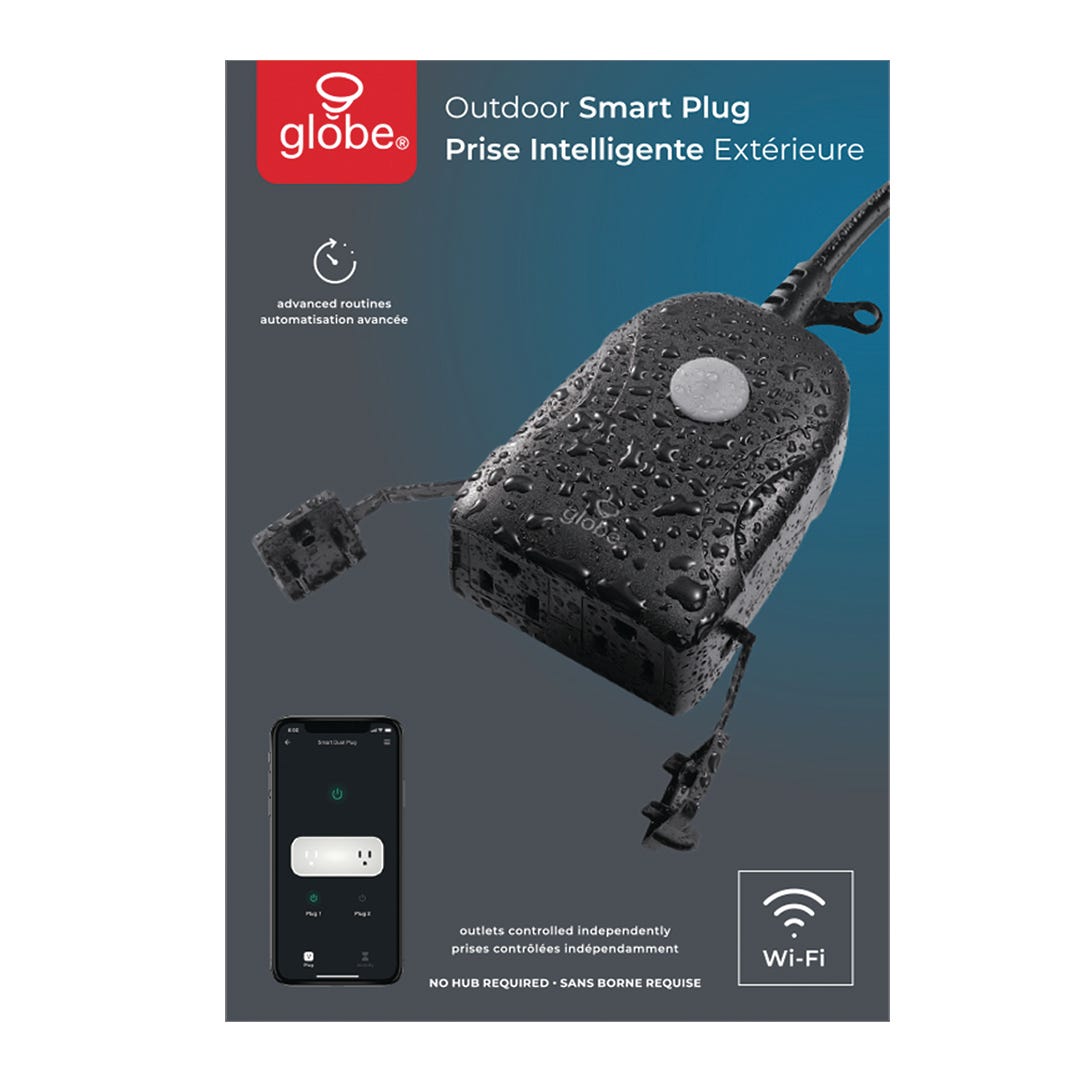 Outdoor Smart Plug, 2 outlets, 20V