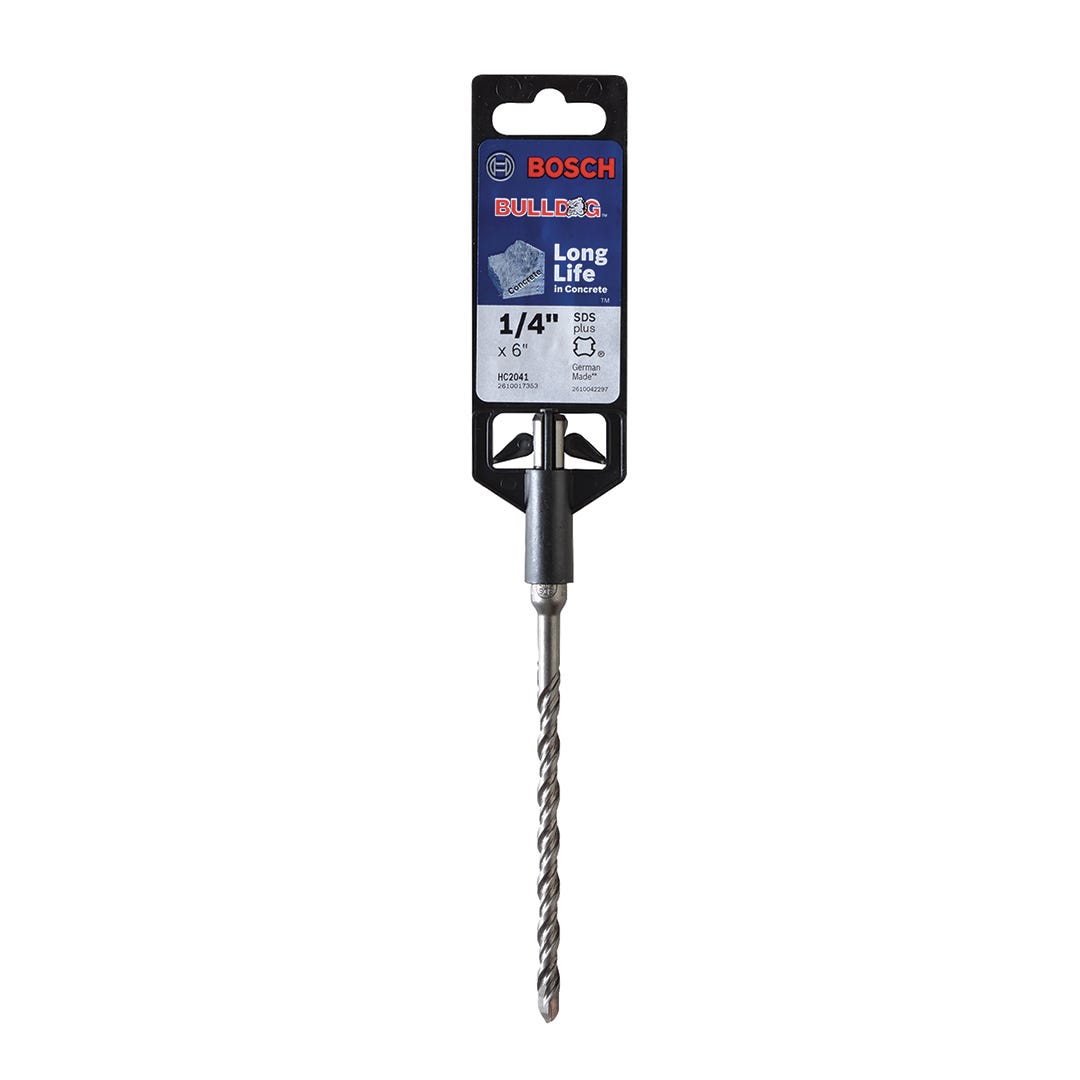 Hammer Drill Bit, 1/4 in. x 4 in. x 6 in.