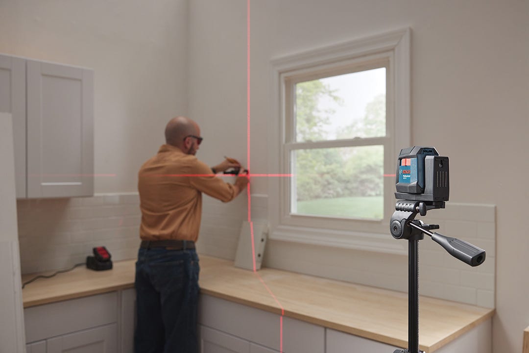BOSCH Cross Line Laser, Self-Leveling