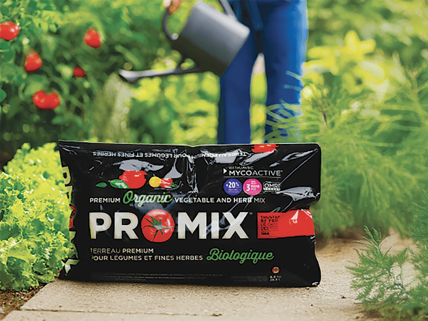 Pro-Mix Soil for Vegetables and Herbs, Organic, 28.3 L