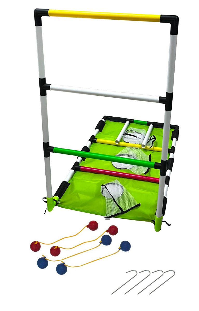 HÖM SPORTS 2-in-1 Ladder Ball Game