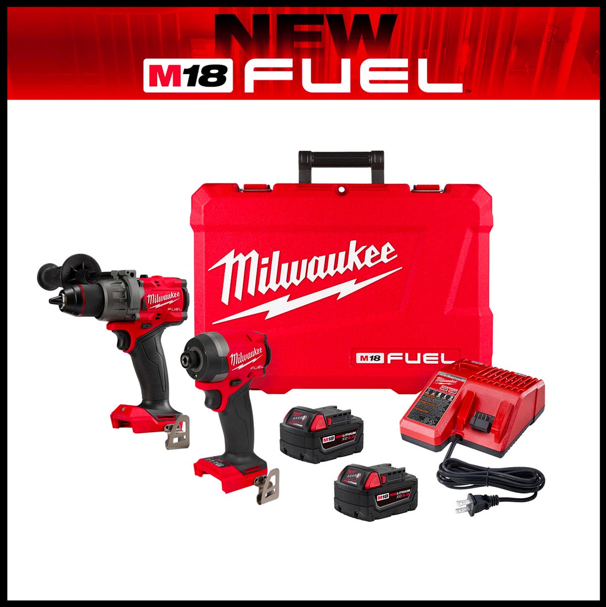 M18 FUEL Hammer Drill/Impact Driver Combo Kit
