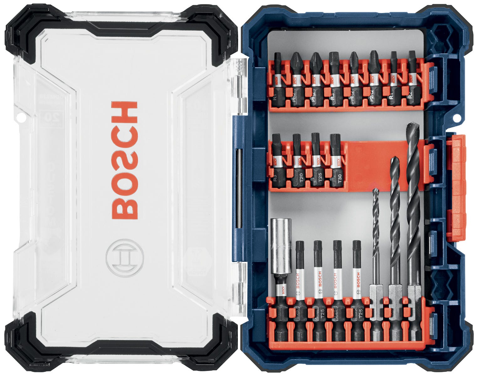 Bosch Impact Tough 20-Piece Drill Bit Set